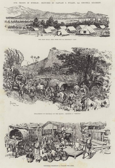 Nos troupes en Birmanie - Amedee Forestier